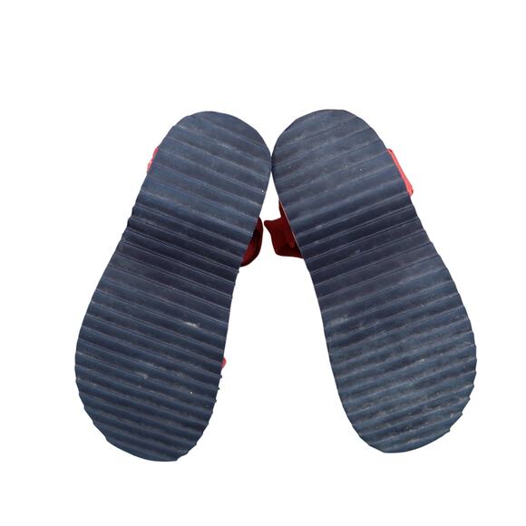 Zara Shoes Kids 33 Sport Sandals Platform Adjustable Straps Platform Red Pink - Picture 9 of 11